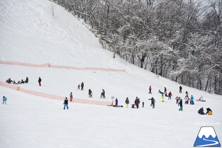 北海道十勝・めむろ新嵐山スキーリゾート メムロスキー場 お正月で賑わうゲレンデ☆